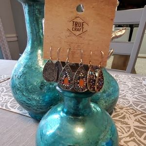 True Craft Earrings set of 3 pairs